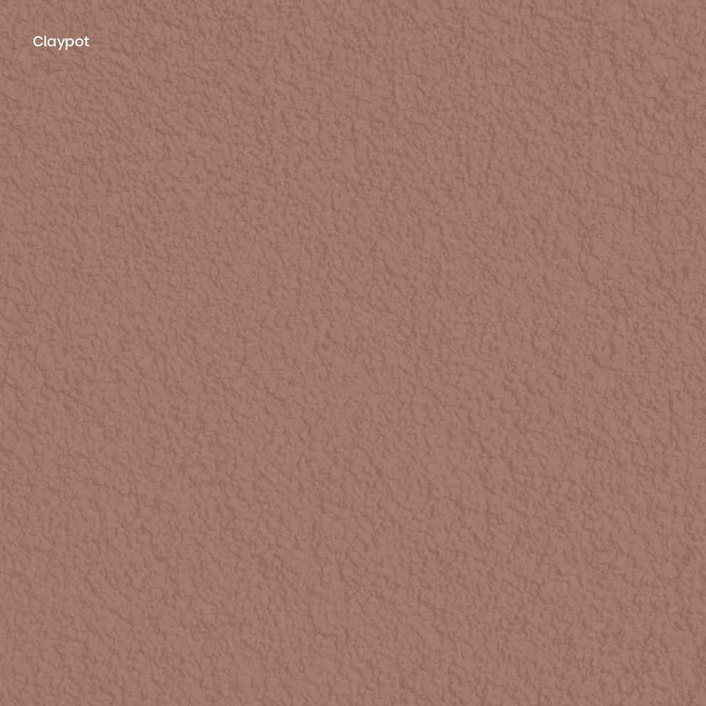 Breathecoat Textured Cement-Based Paint Claypot