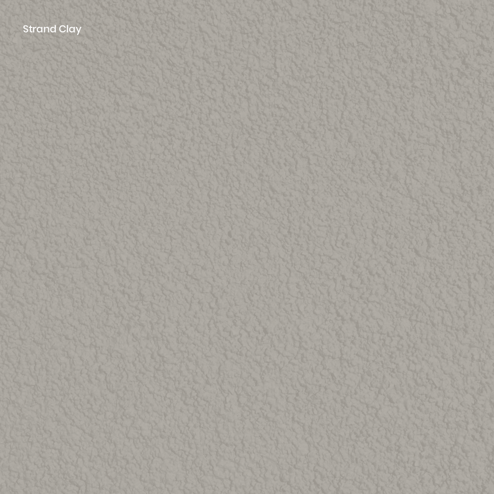 Breathecoat Textured Cement-Based Paint Strand Clay